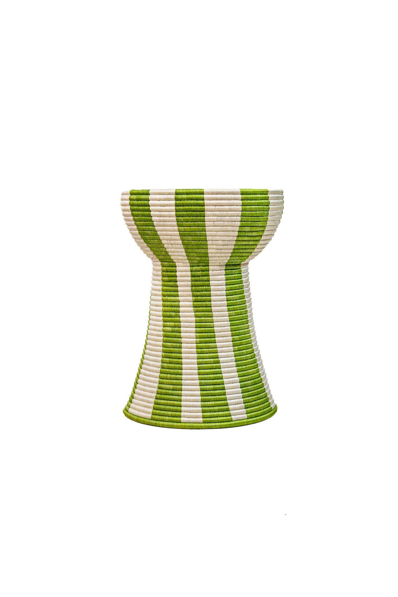 Happy Side Table — Sage Strip
