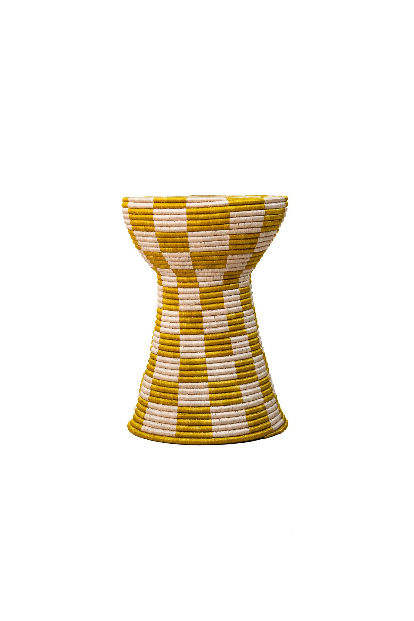 Happy Side Table — Marigold Check