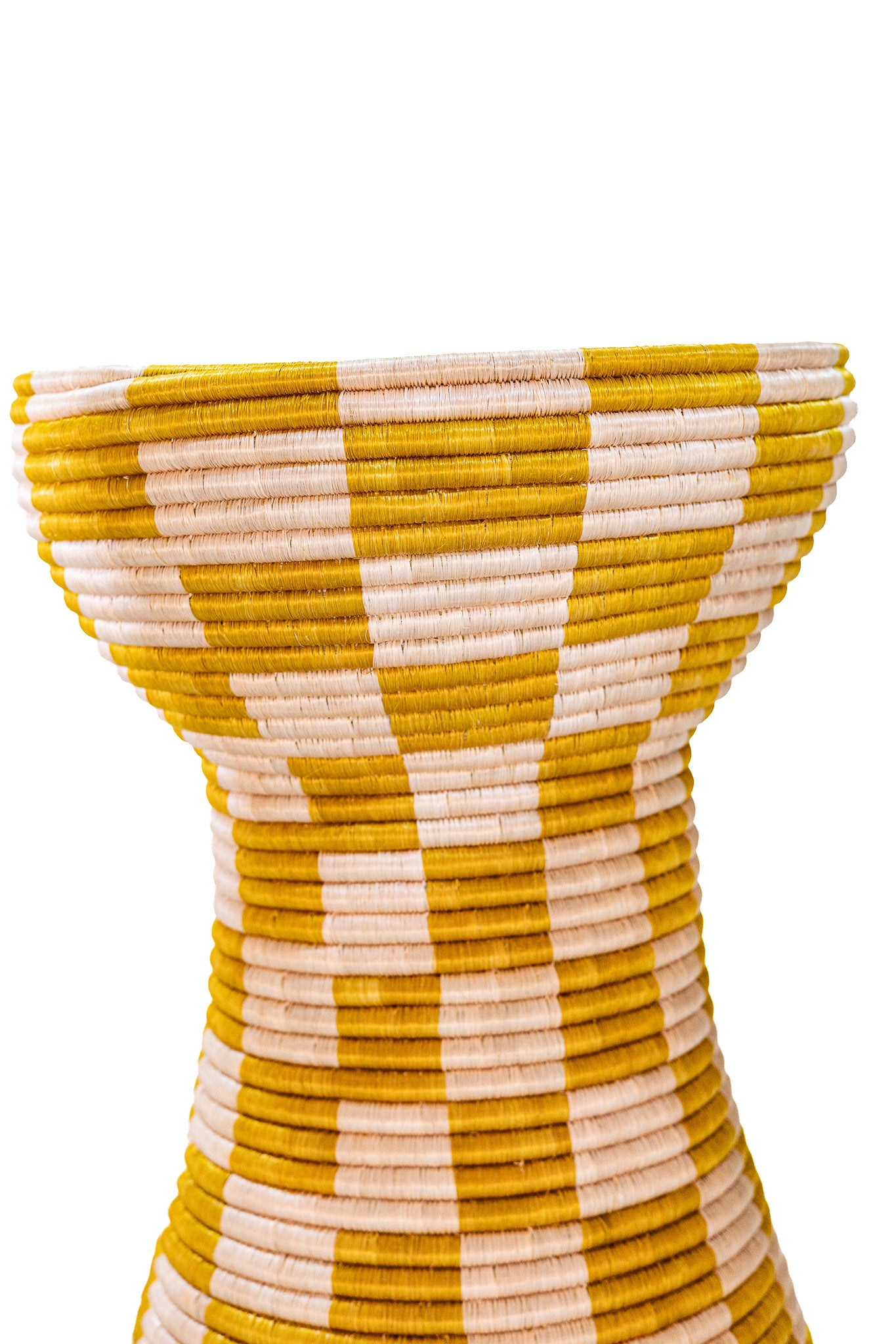 Happy Side Table — Marigold Check