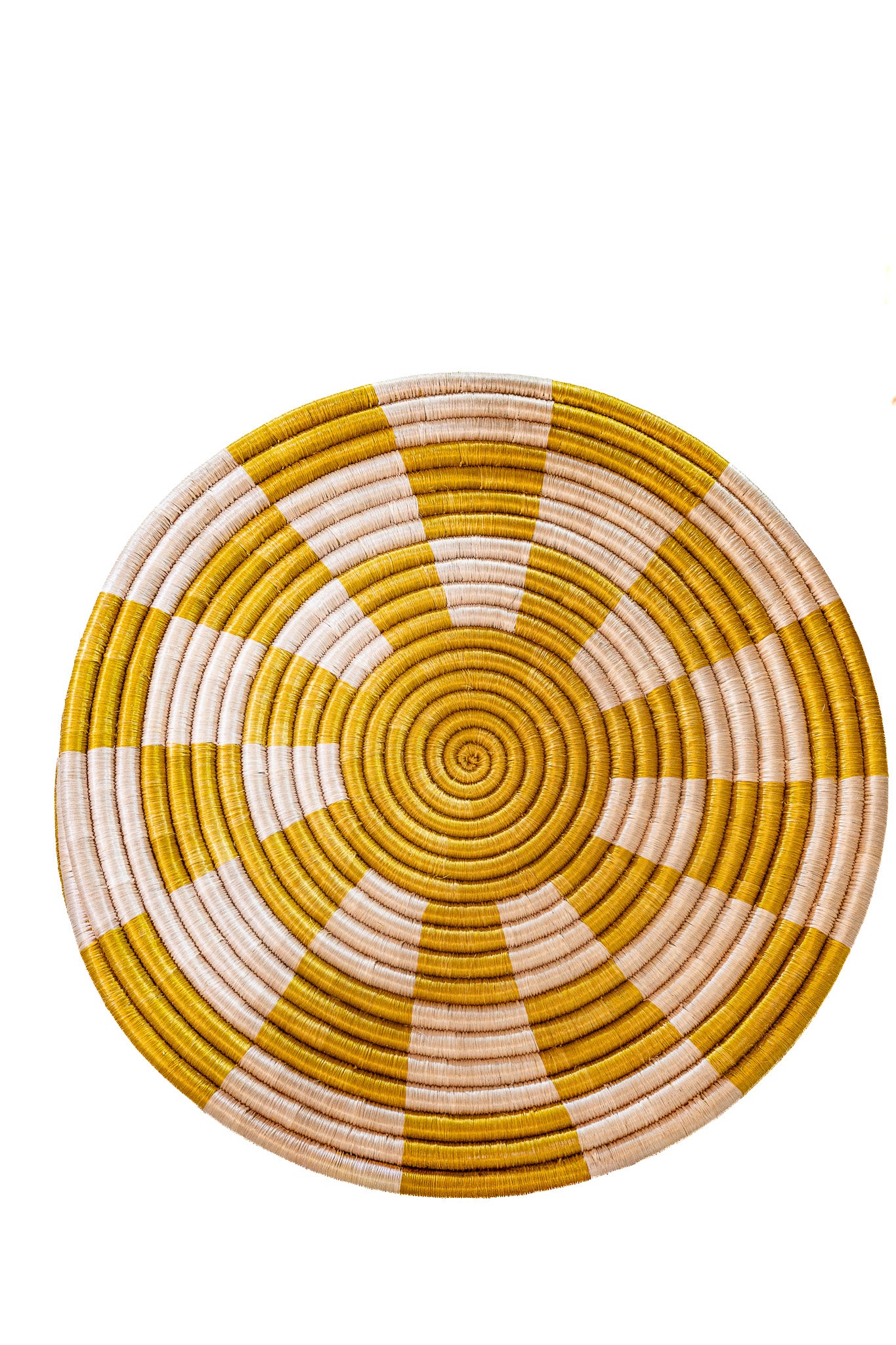Happy Side Table — Marigold Check