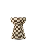 Happy Side Table — Cocoa Check