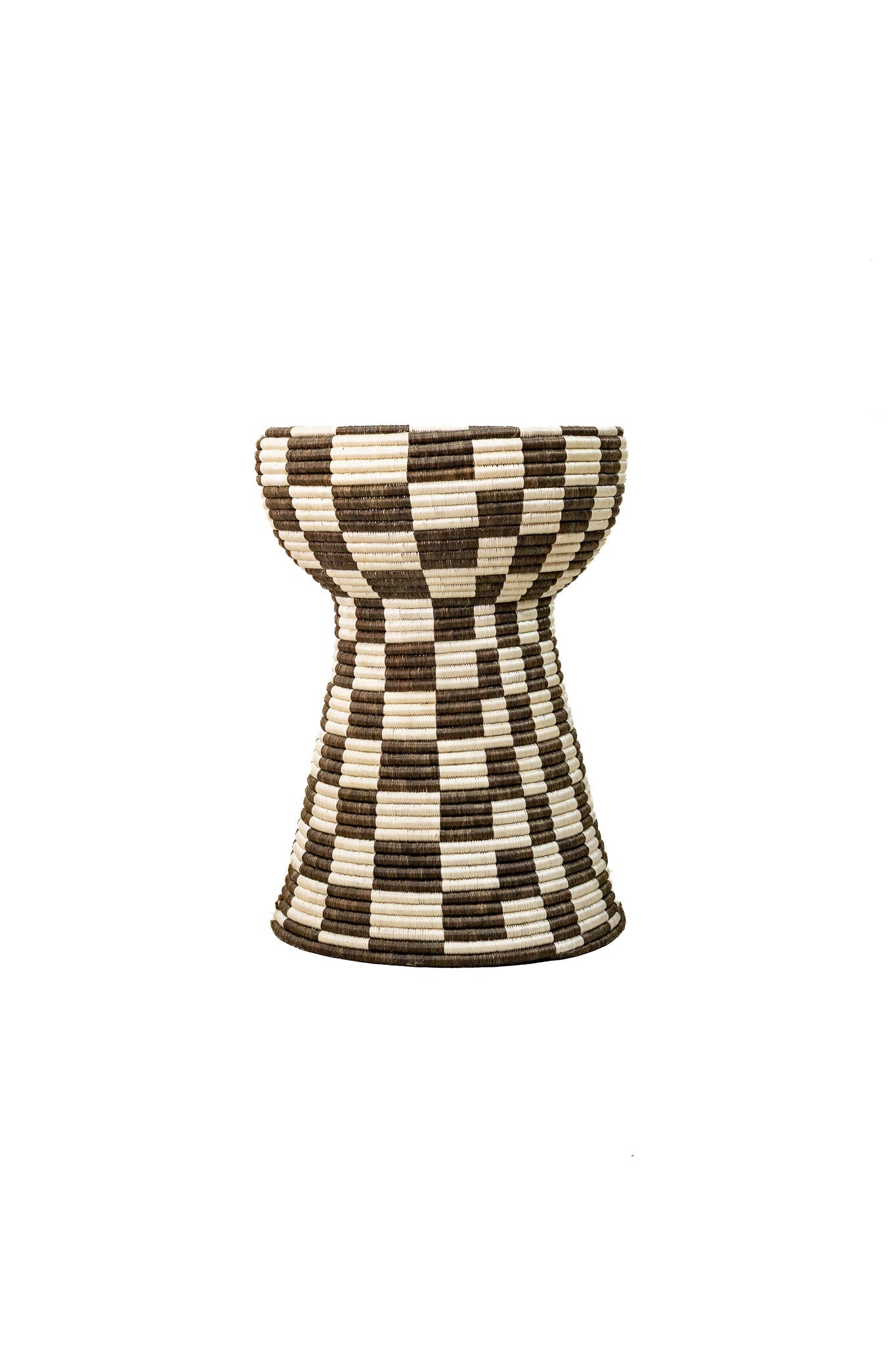 Happy Side Table — Cocoa Check