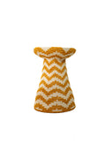Happy Side Table — Ochre Chevron
