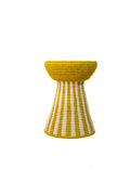 Happy Side Table — Golden Stripe